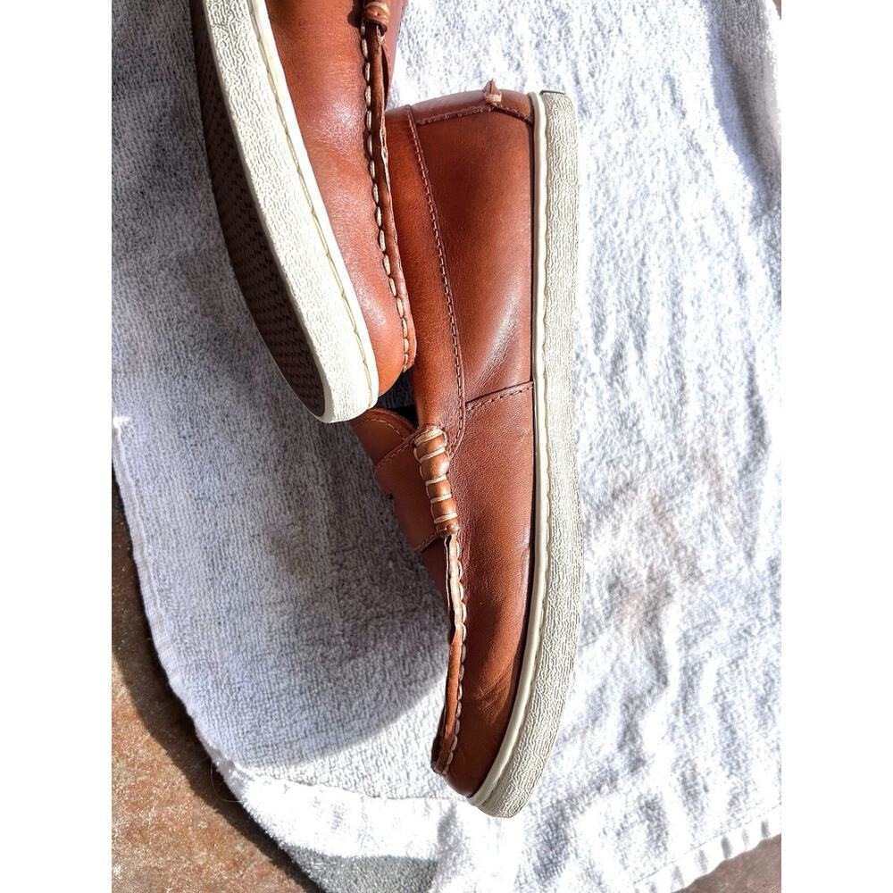Cole Haan Men's Pinch Weekender Penny Loafers Marine Classic Sz 8 Beige Slip On - Picture 11 of 13